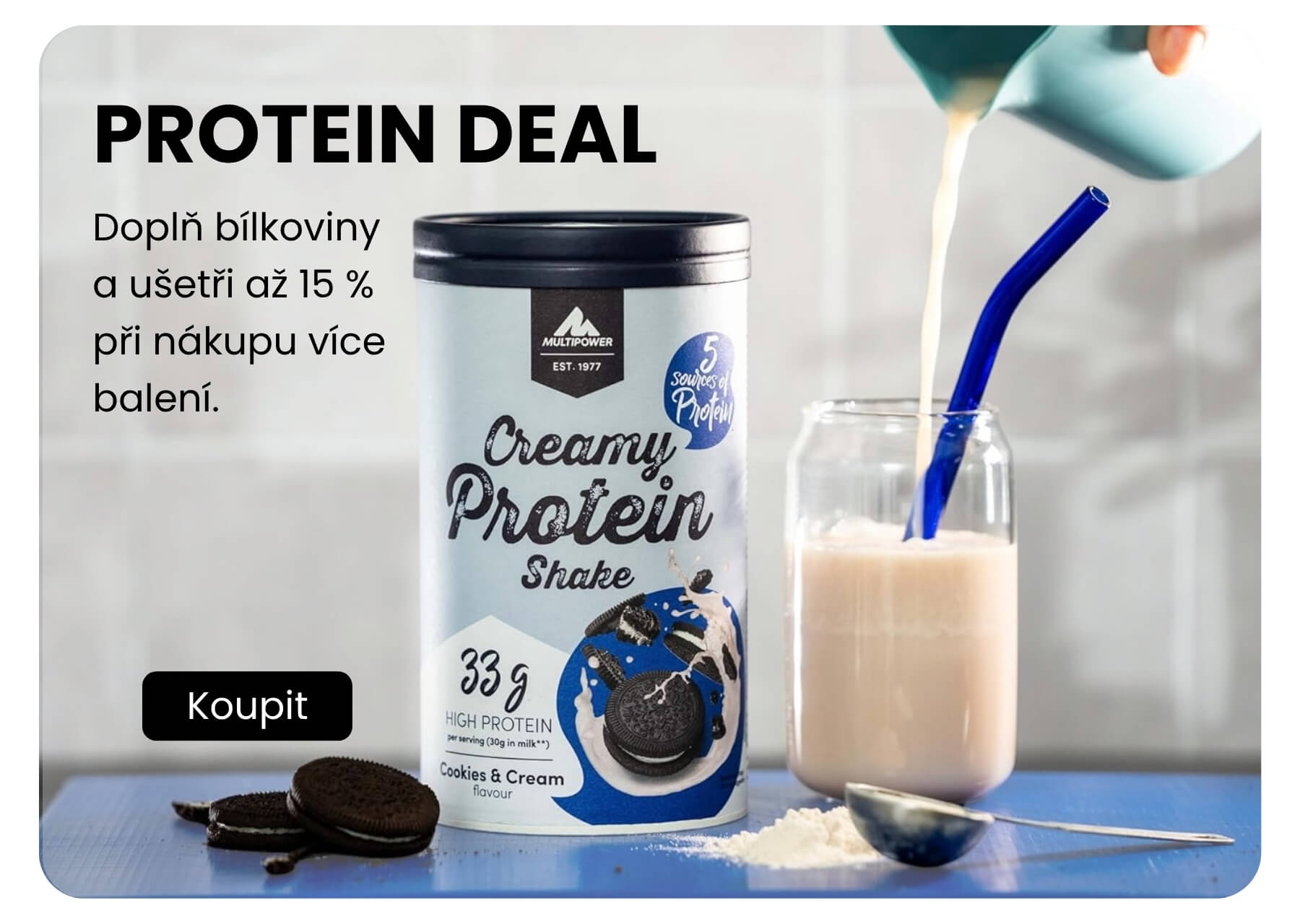 Množstevní sleva na proteiny