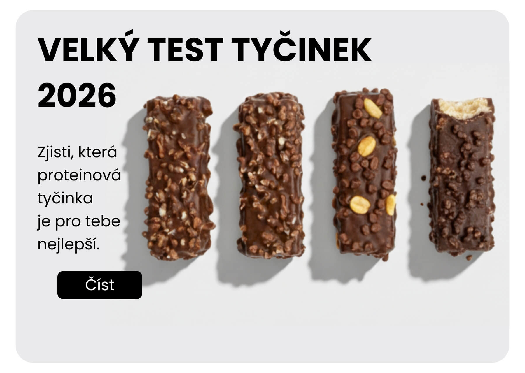 Recenze proteinových tyčinek 2025: Velký test