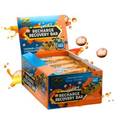 Z konzept Recharge Recovery Bar karamel s kousky čokolády20x 60 g box fitnessshop cz praha