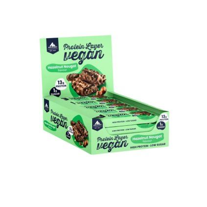 Multipower Vegan Brownie Liskový oříšek Fitnessshop cz praha box main fitnessshop cz praha